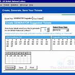 lottery system generator
